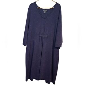 Lane bryant blue sweater dress (26/28)
